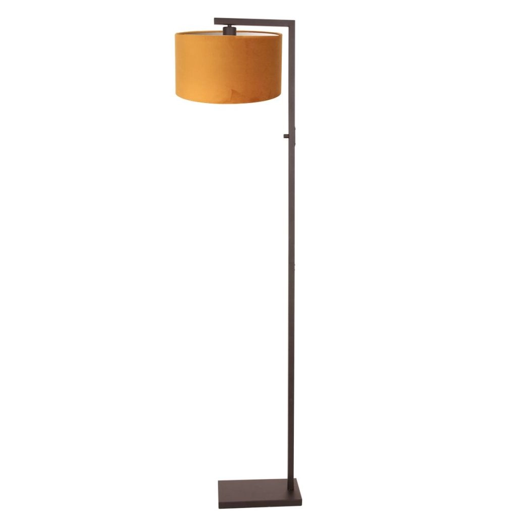 Floor lamp Stang with golden cap