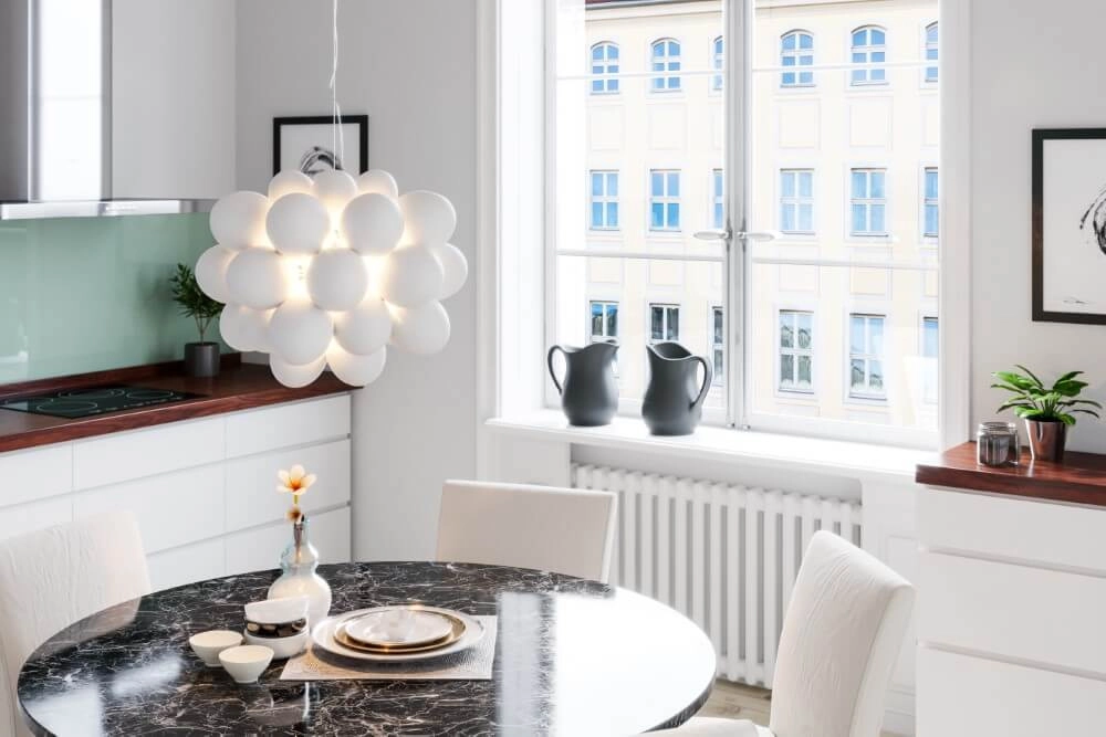 Hanging lamp Gross white By Rydéns 7391741004499
