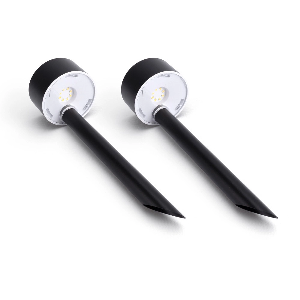 Solar pole True 24cm - black - set of 2 Lyora 5055788300830