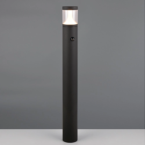 Garden lamp Tagus anthracite 100cm with sensor