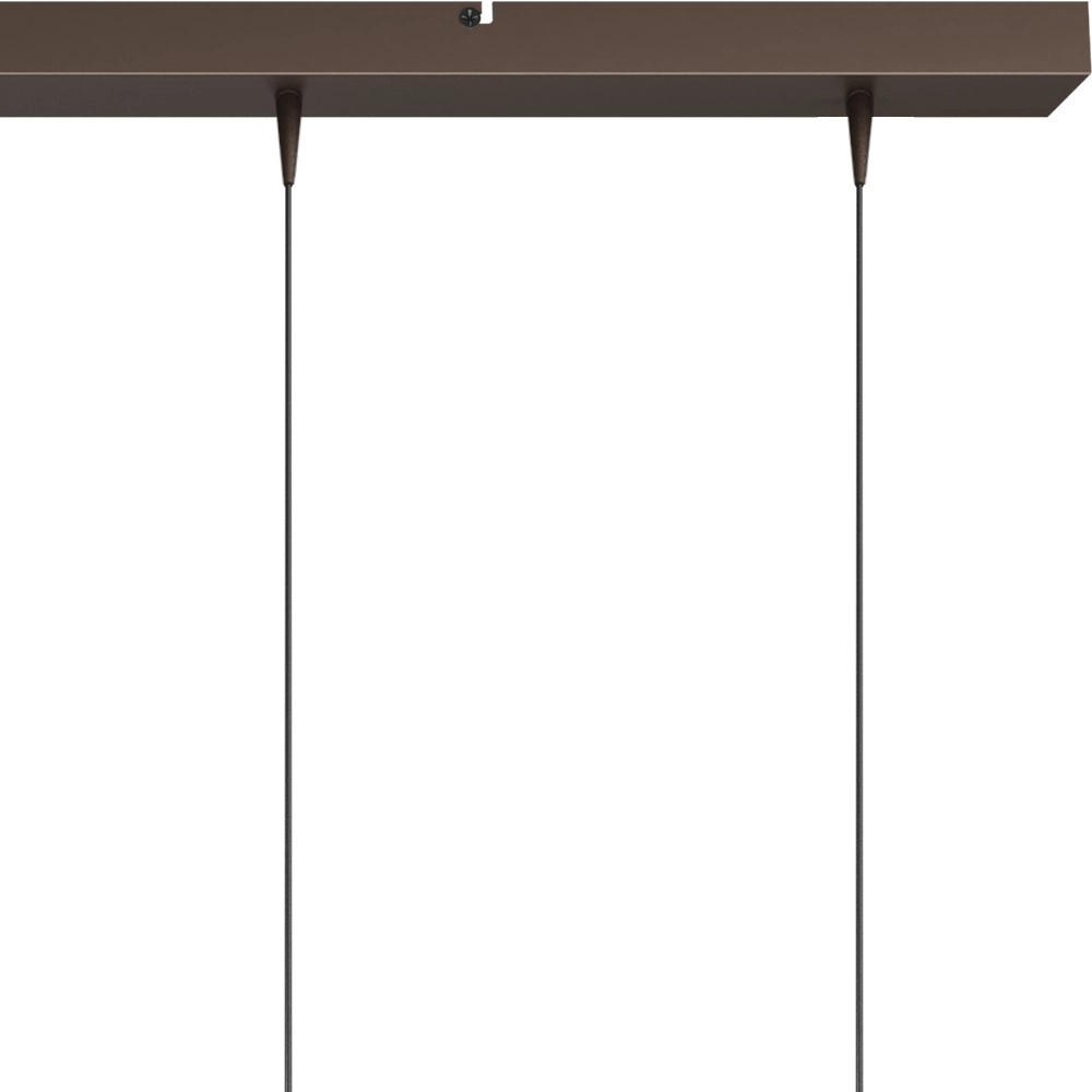 4-light pendant lamp Talana cocoa brown Ø 6cm DTW Masterlight 8718121371047