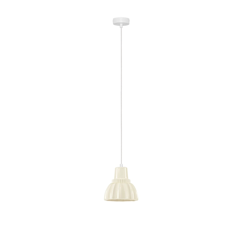 Pendant lamp Picco white with cream Lyora 5212017495402