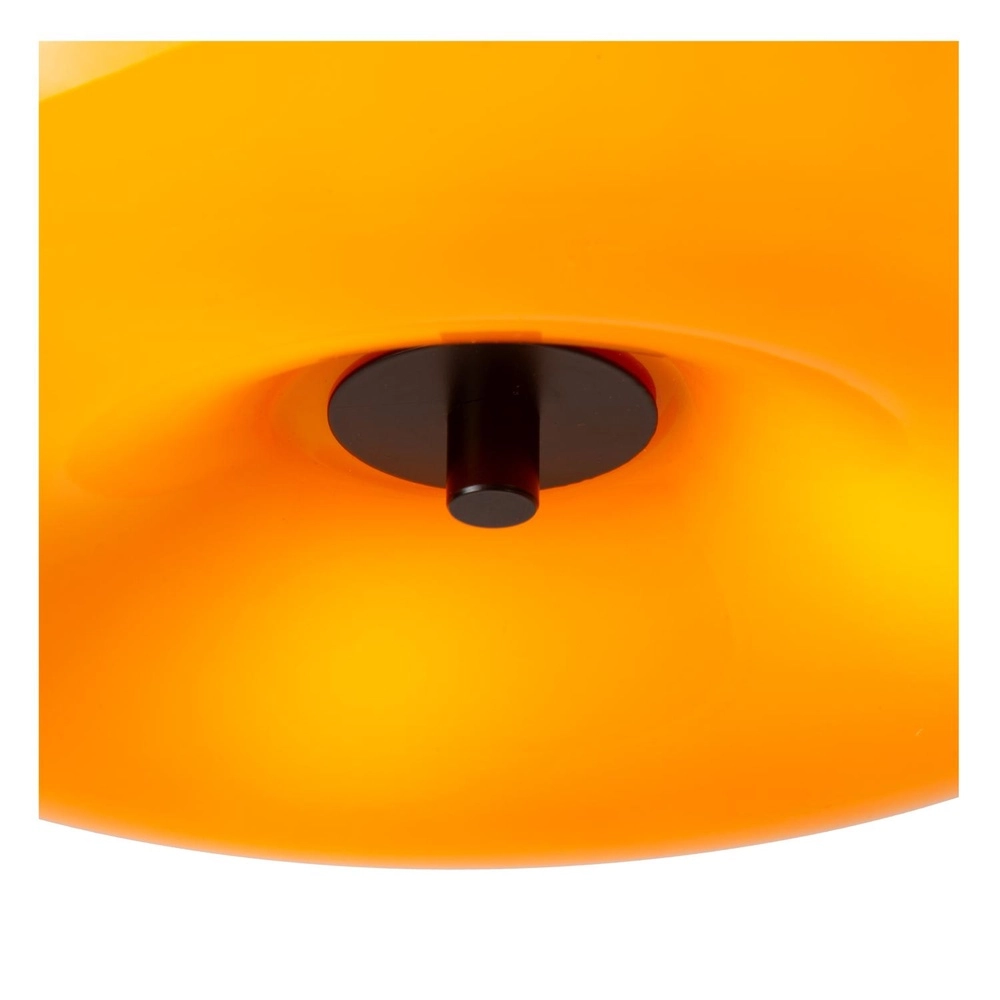 Ceiling lamp Sentino Ø 30cm orange Lucide 5411212106346