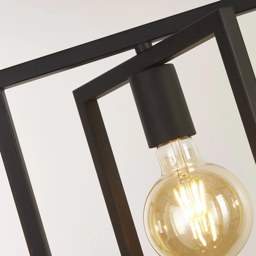 Black pendant lamp Plaza Searchlight 5053423226231
