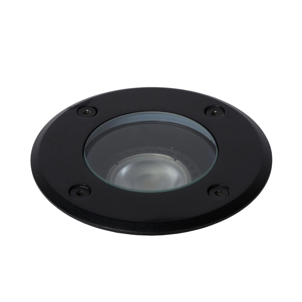 Ground spot Biltin Round Black