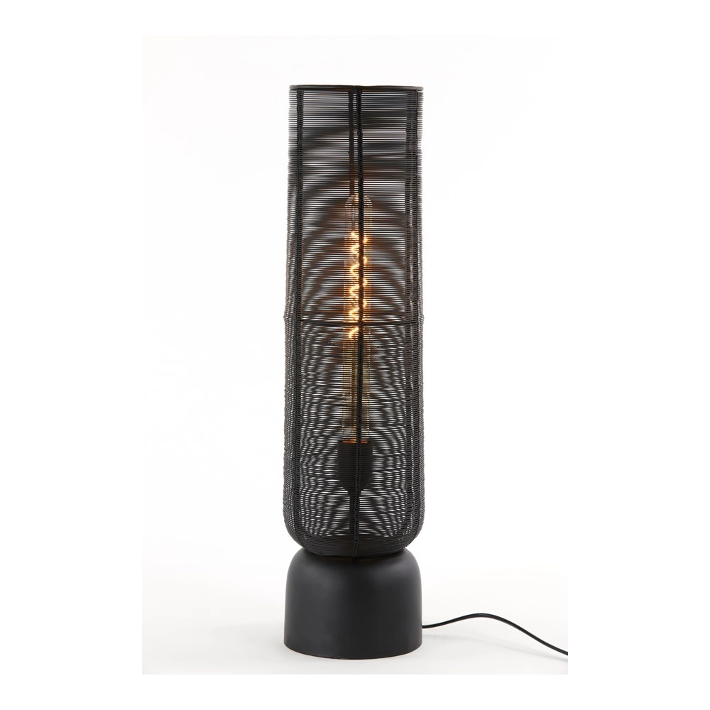 Table lamp Lezuza Ø 15.5cm black Light & Living 8717807659905