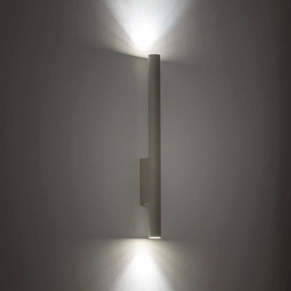 Light grey long wall spotlight Fourty XL up & down Lyora 5903139108928