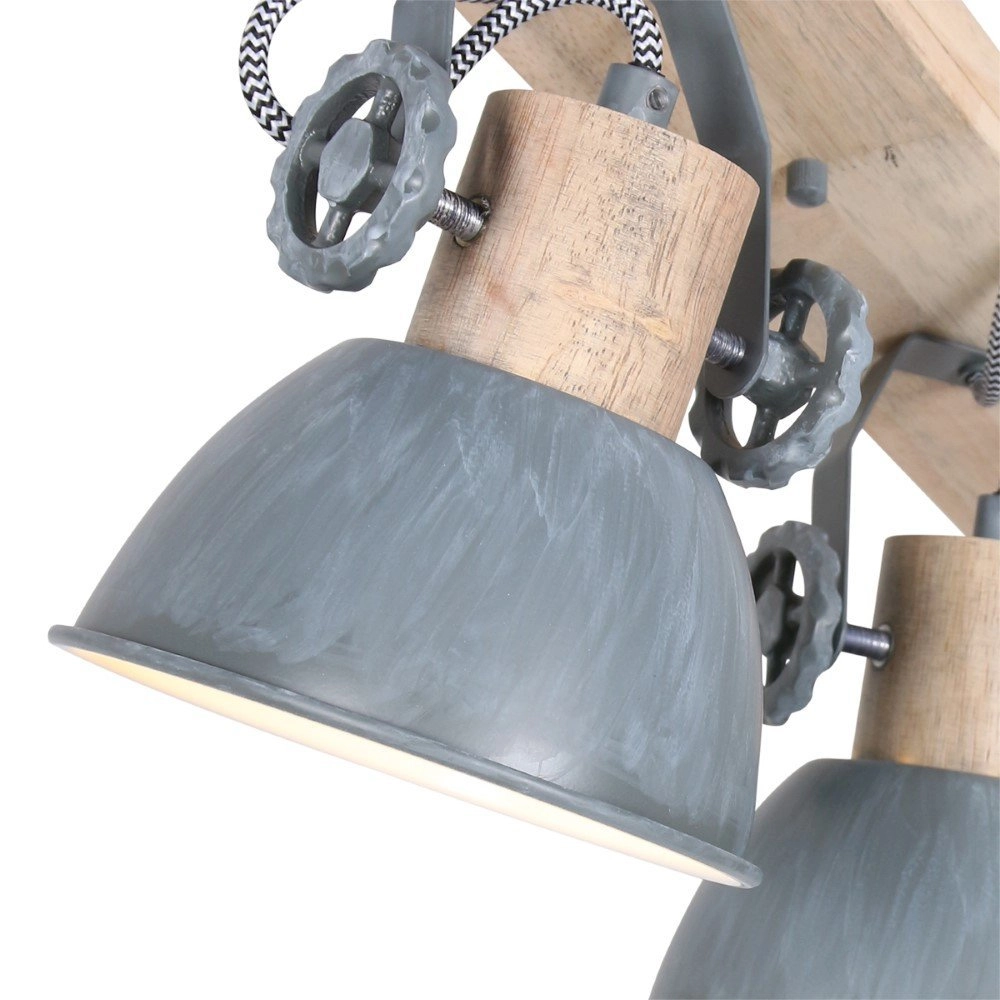 Country ceiling lamp Gearwood 4-light Steinhauer 8712746133332