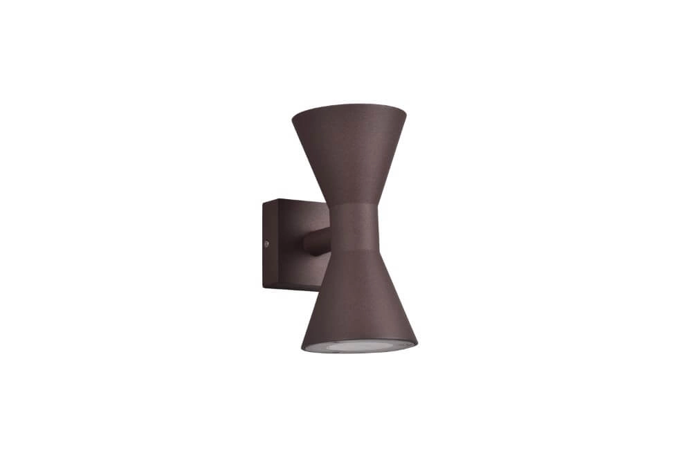 Wall lamp Ardas rust brown