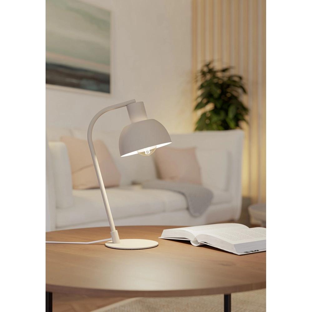 Table lamp Cazalilla sand brown