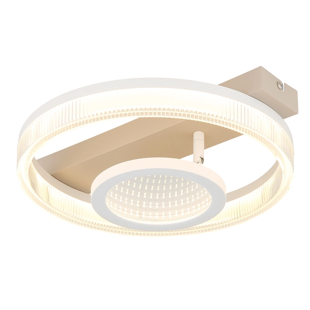 Modern ceiling lamp Zara sand brown 36cm