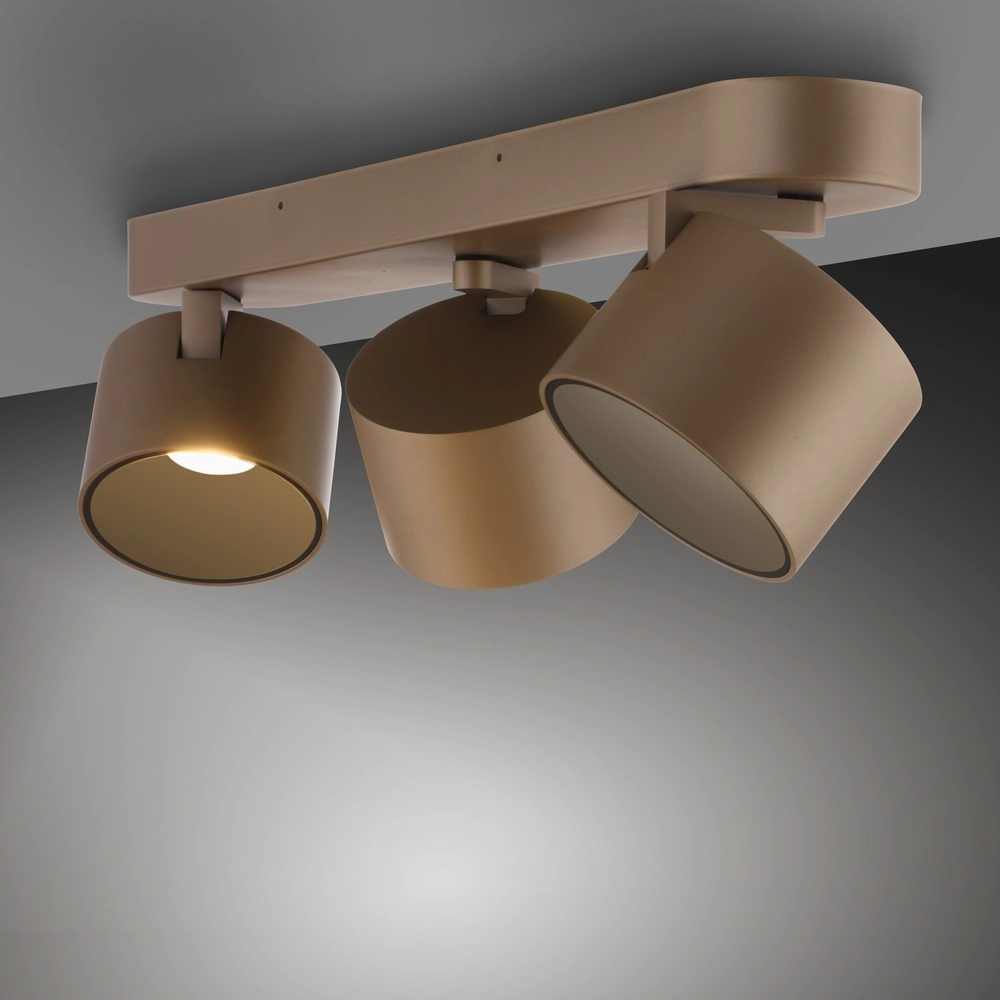 3L Led surface-mounted spotlight Pure Cup Bronce Paul Neuhaus 4012248395622