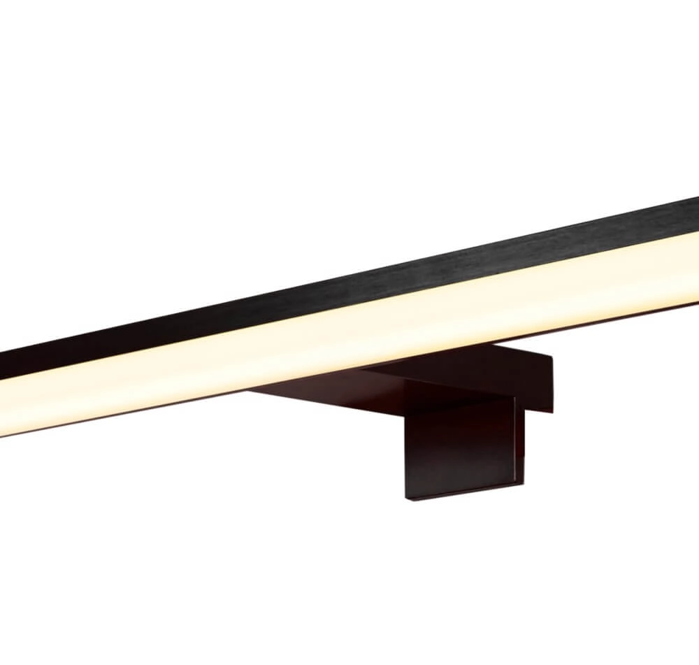 Mirror lamp Kos black 60cm Searchlight 5053423272573