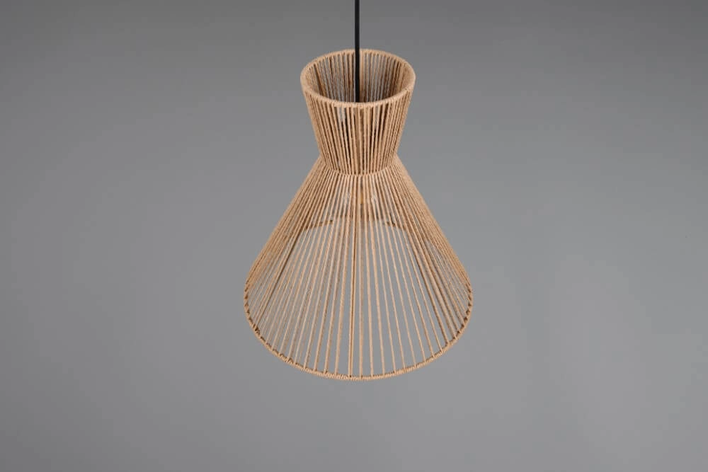 Japandi pendant lamp Rosalie Ø 35cm Trio 4017807637649
