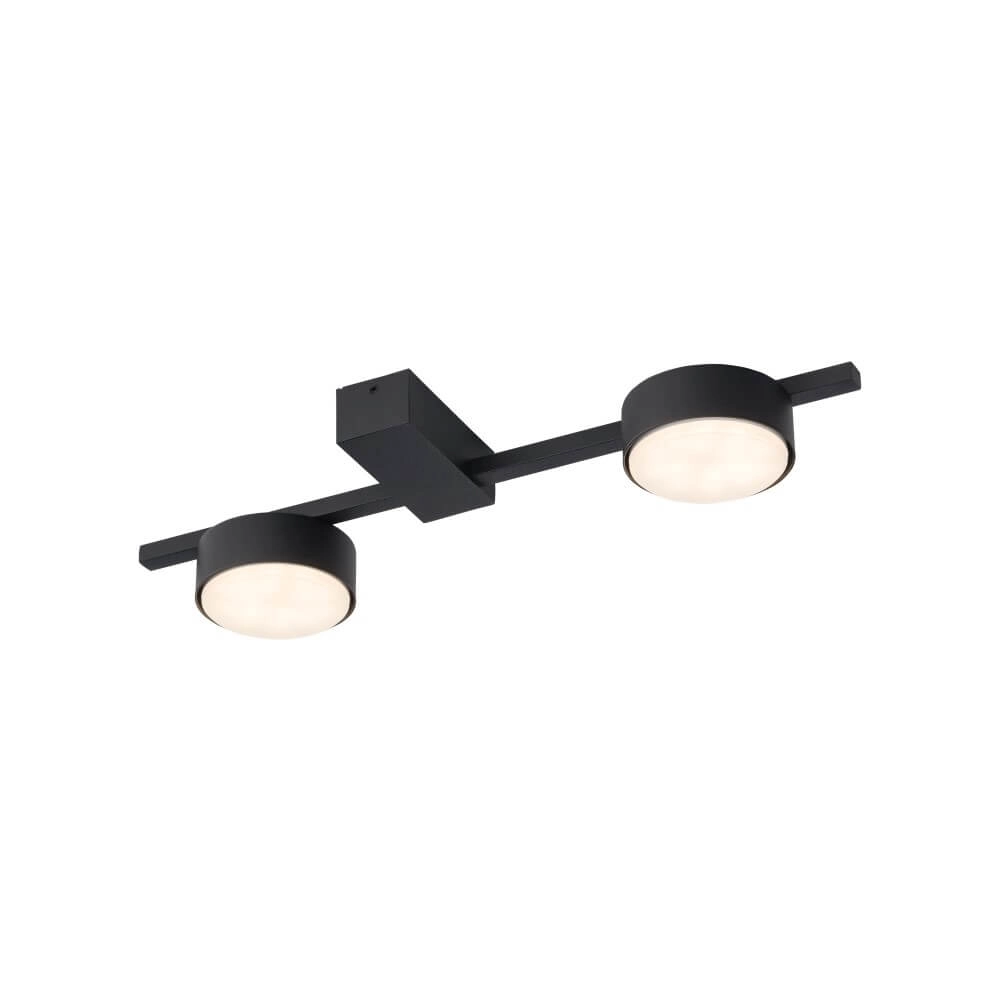 Sleek ceiling lamp Pills 2-light