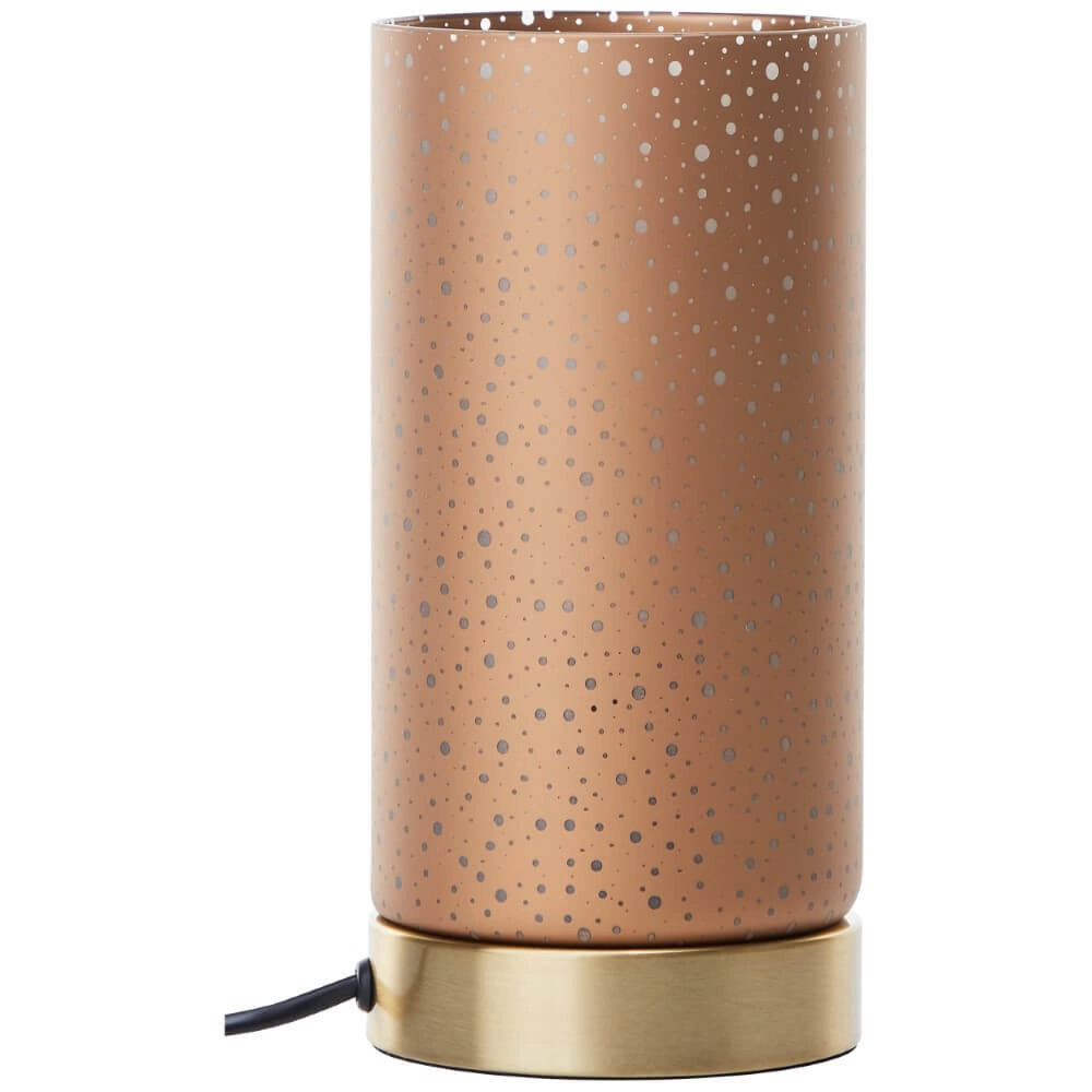 Table lamp Scarlett Gold with copper bronze Brilliant 4004353438196