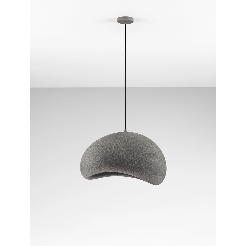 Natural pendant lamp Aere grey 60cm Lyora 5212017476739