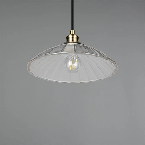 Classic pendant lamp Eluna Old brass Trio 4017807682465
