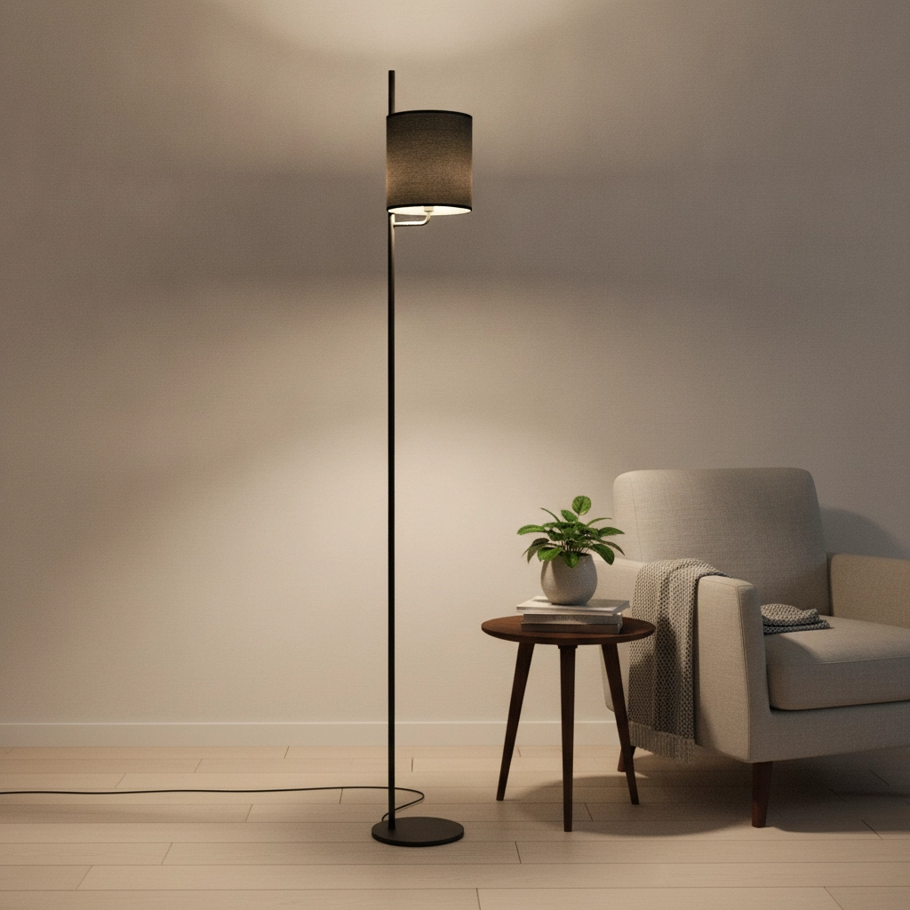 Floor lamp Yama white