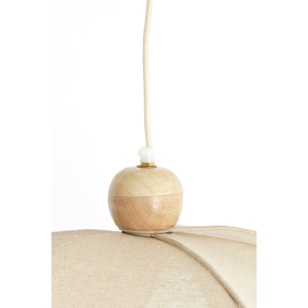 Scandinavian pendant lamp Lavriria Ø 60cm - sand Light & Living 8717807835972