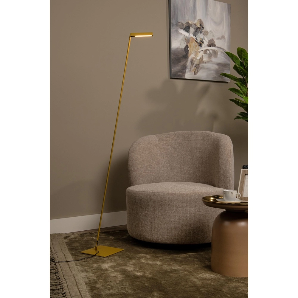 Design reading lamp Lavale Ochre yellow Lucide 5411212441683