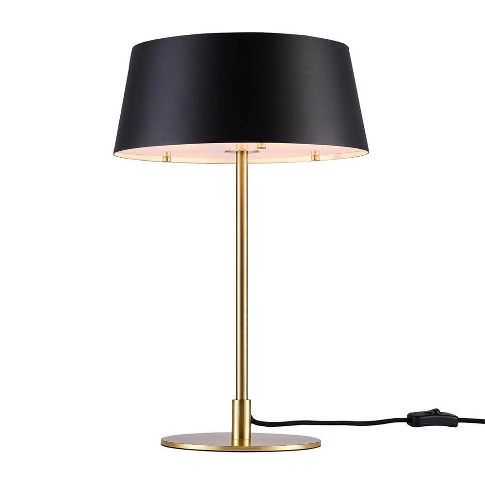 Sleek table lamp Clasi black Ø 29cm