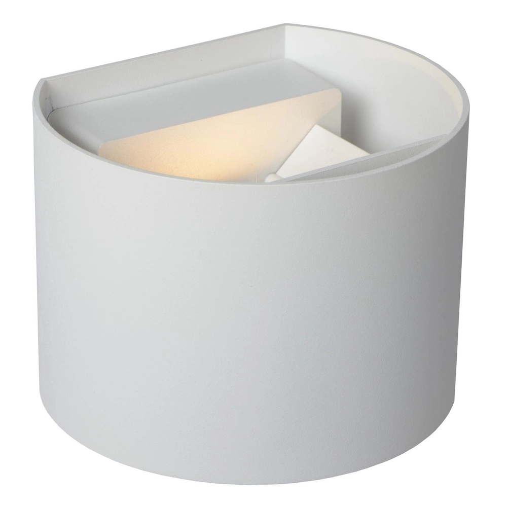 Square wall spotlight Axi 2 x 3.5W IP54 white
