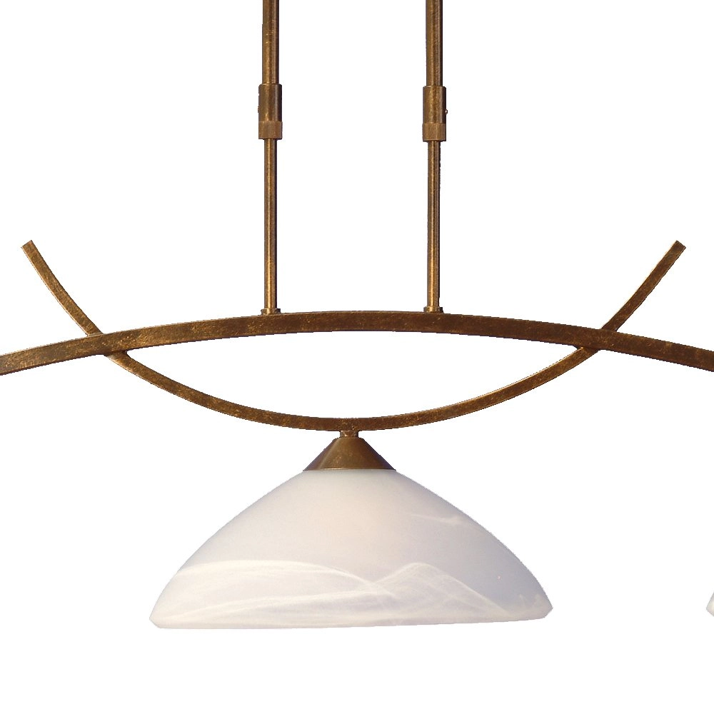 Dining room hanging lamp Verona 1 3-light bronze brown Masterlight 8718121005362