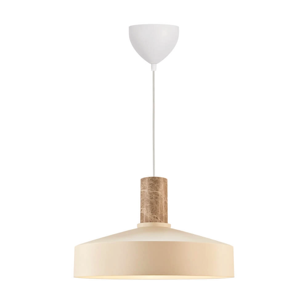 Pendant lamp Elvas sand brown Ø 37,5cm Nordlux 5704924024238