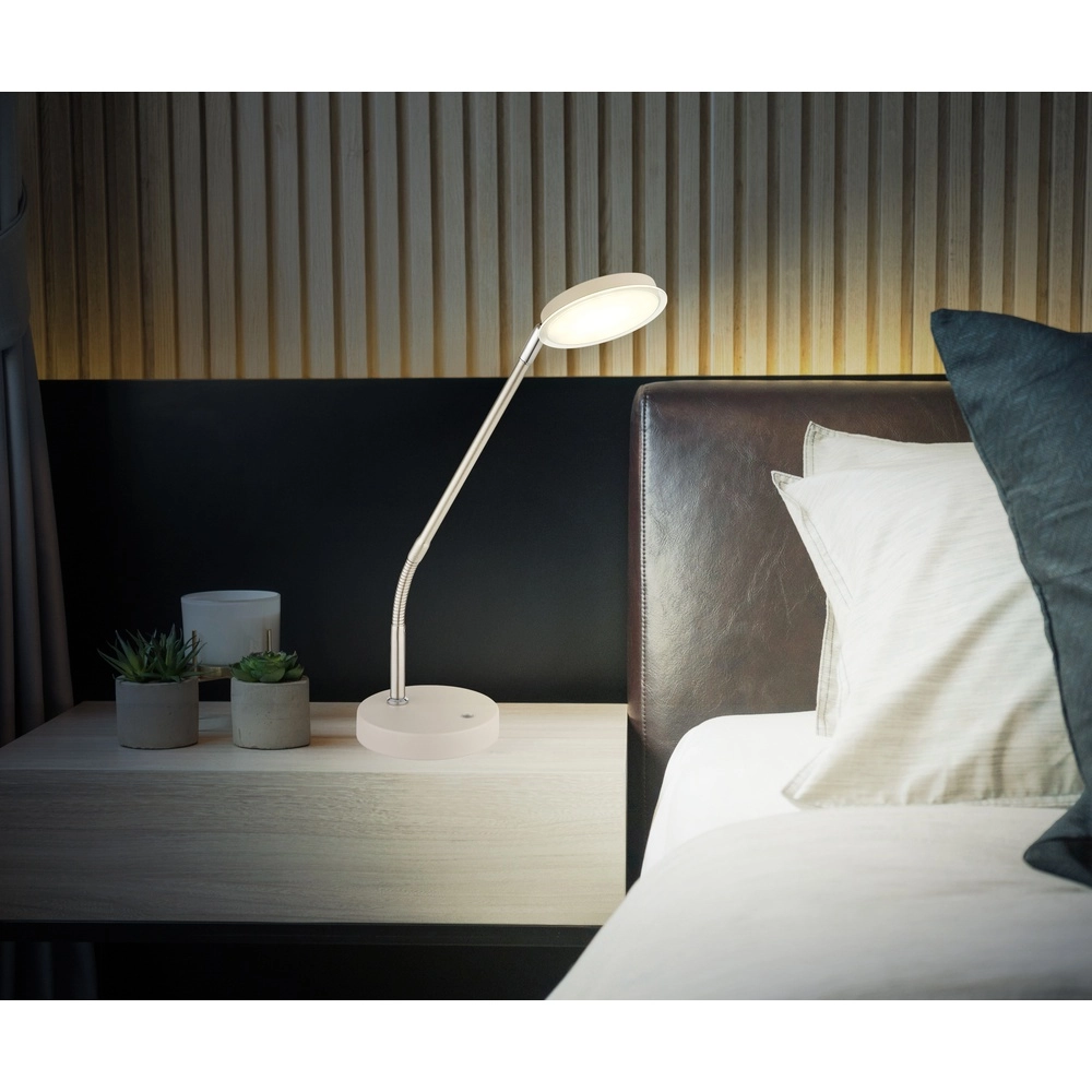 Desk lamp Silvio sand brown Globo 9007371593033