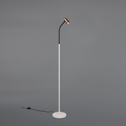 Design floor lamp Taryn mocha brown Trio 4017807685770