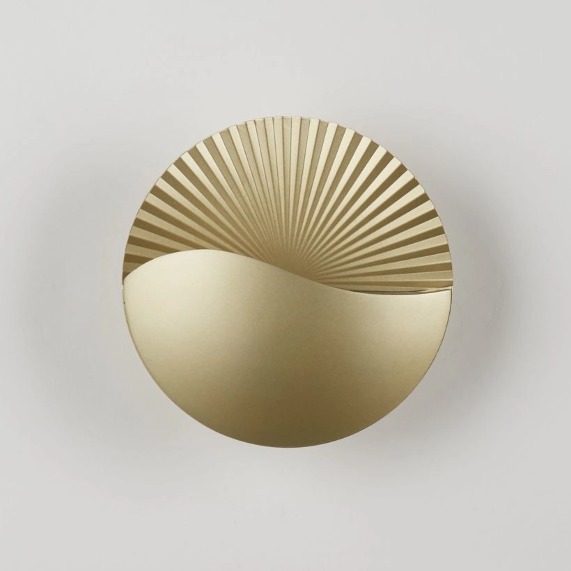 Modern wall lamp Sunrise gold Lyora 5053423289045