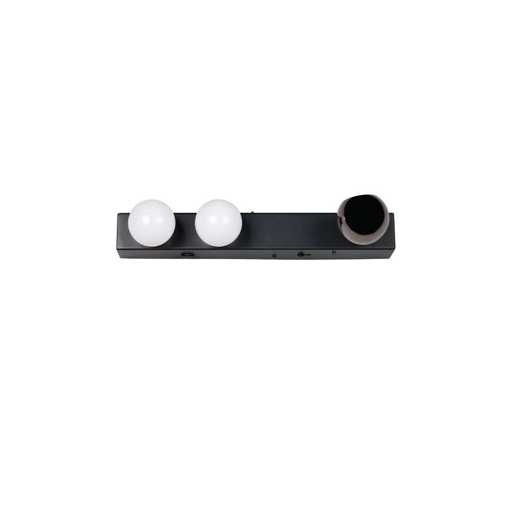Wall lamp Arpino black 30cm Trio 4017807683622