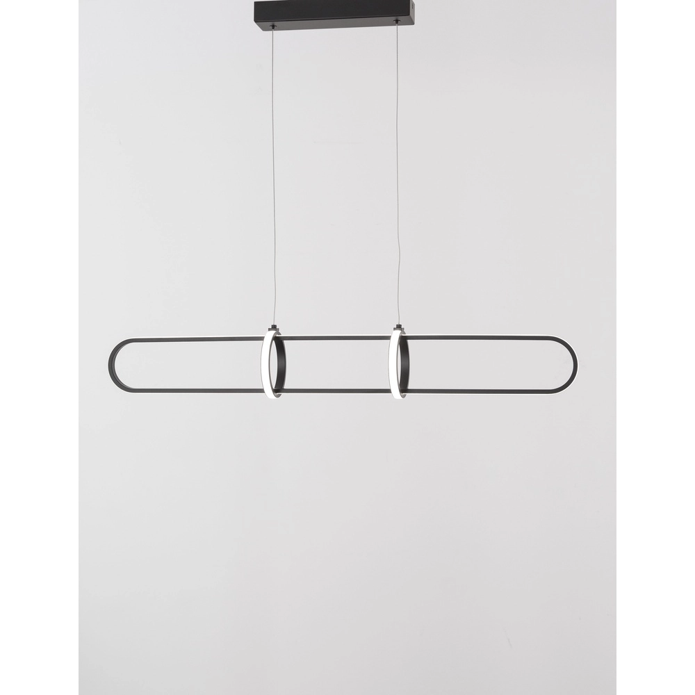 Design pendant lamp Arte Elongated black Lyora 5212017426062