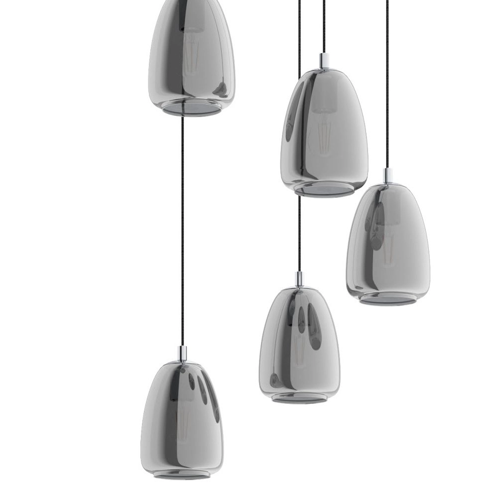 Vide hanging lamp Alobrase 5 lights Eglo 9002759986179
