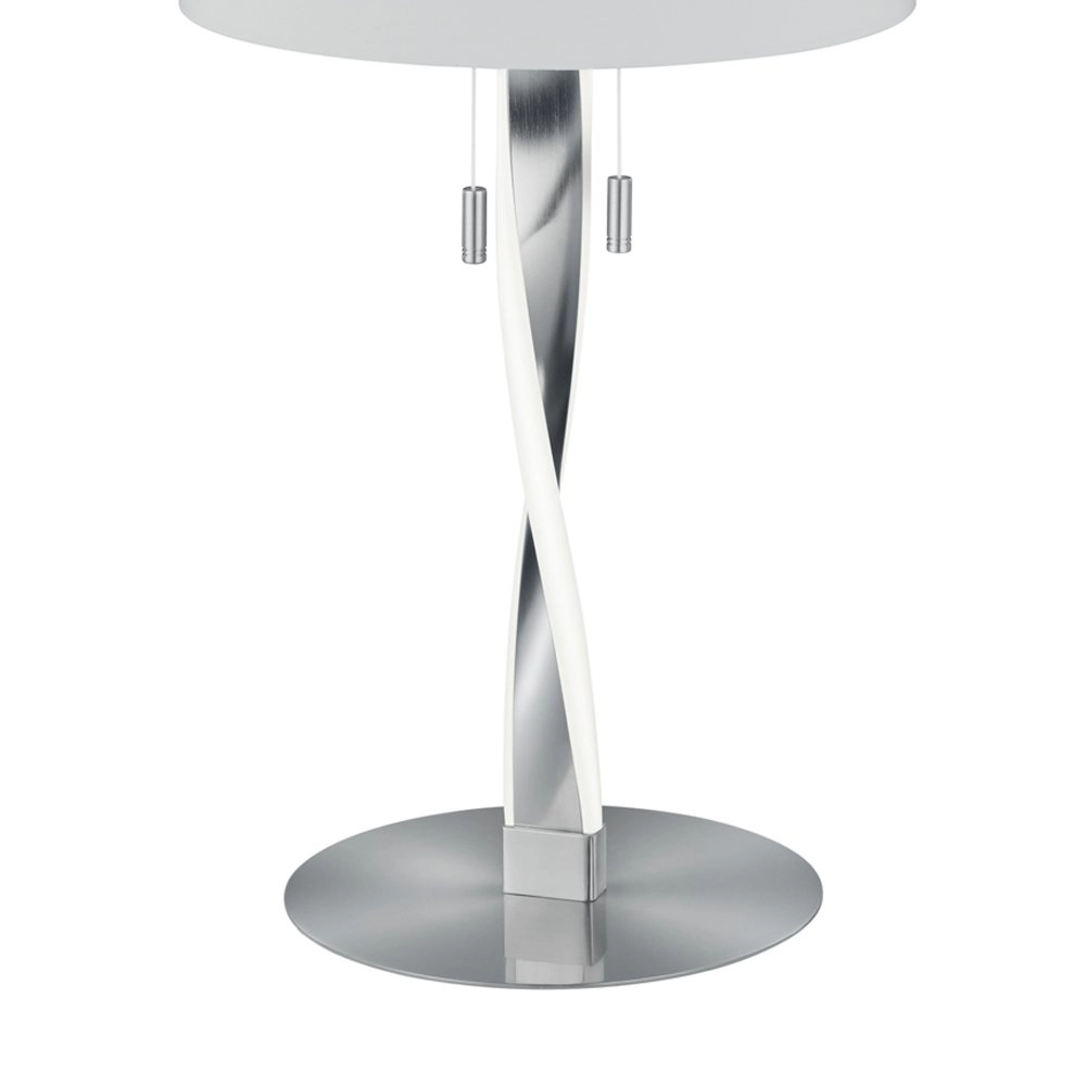 Table lamp Nandor 62cm metallic gray Trio 4017807380453
