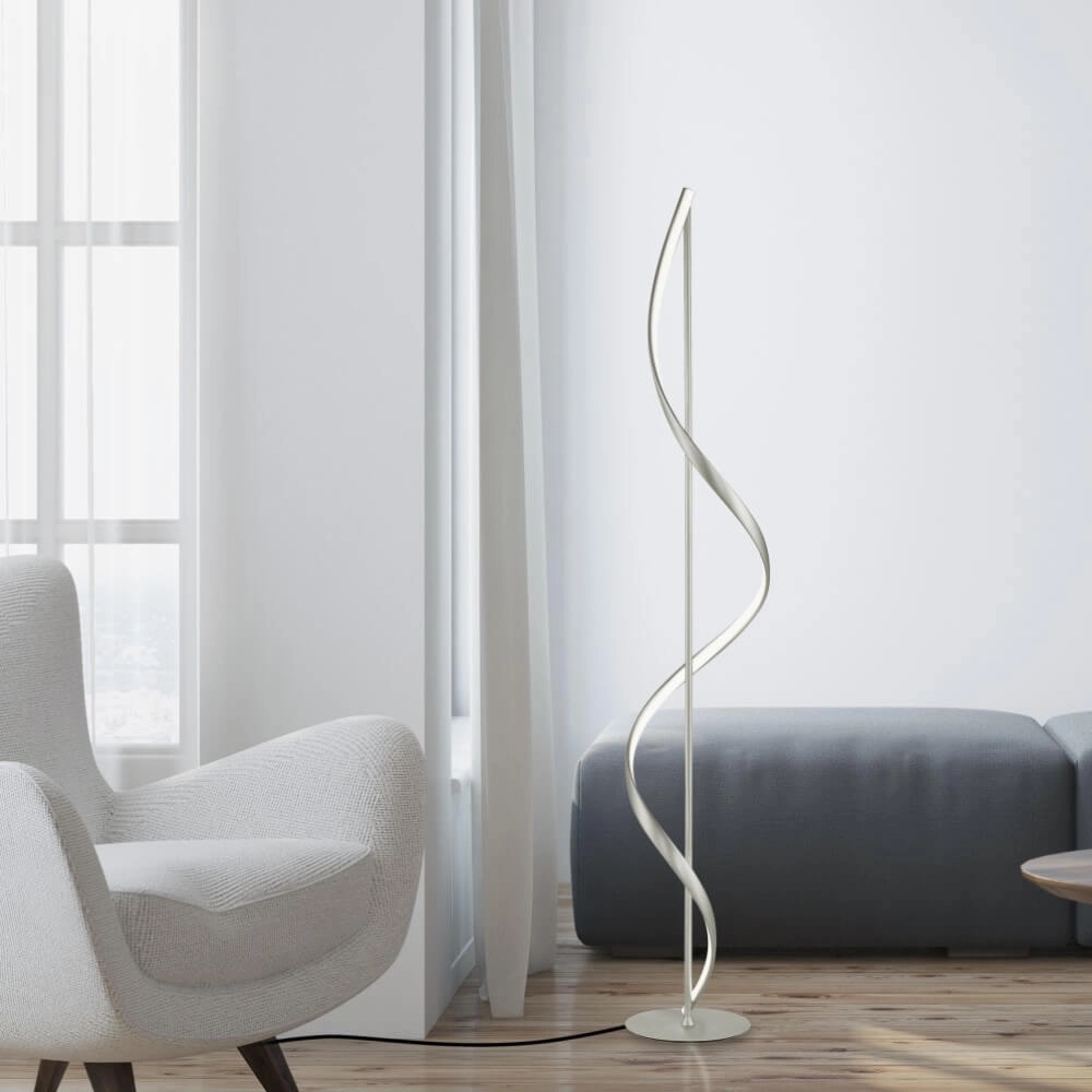 Design floor lamp Q-Swing metal Paul Neuhaus 4012248374870