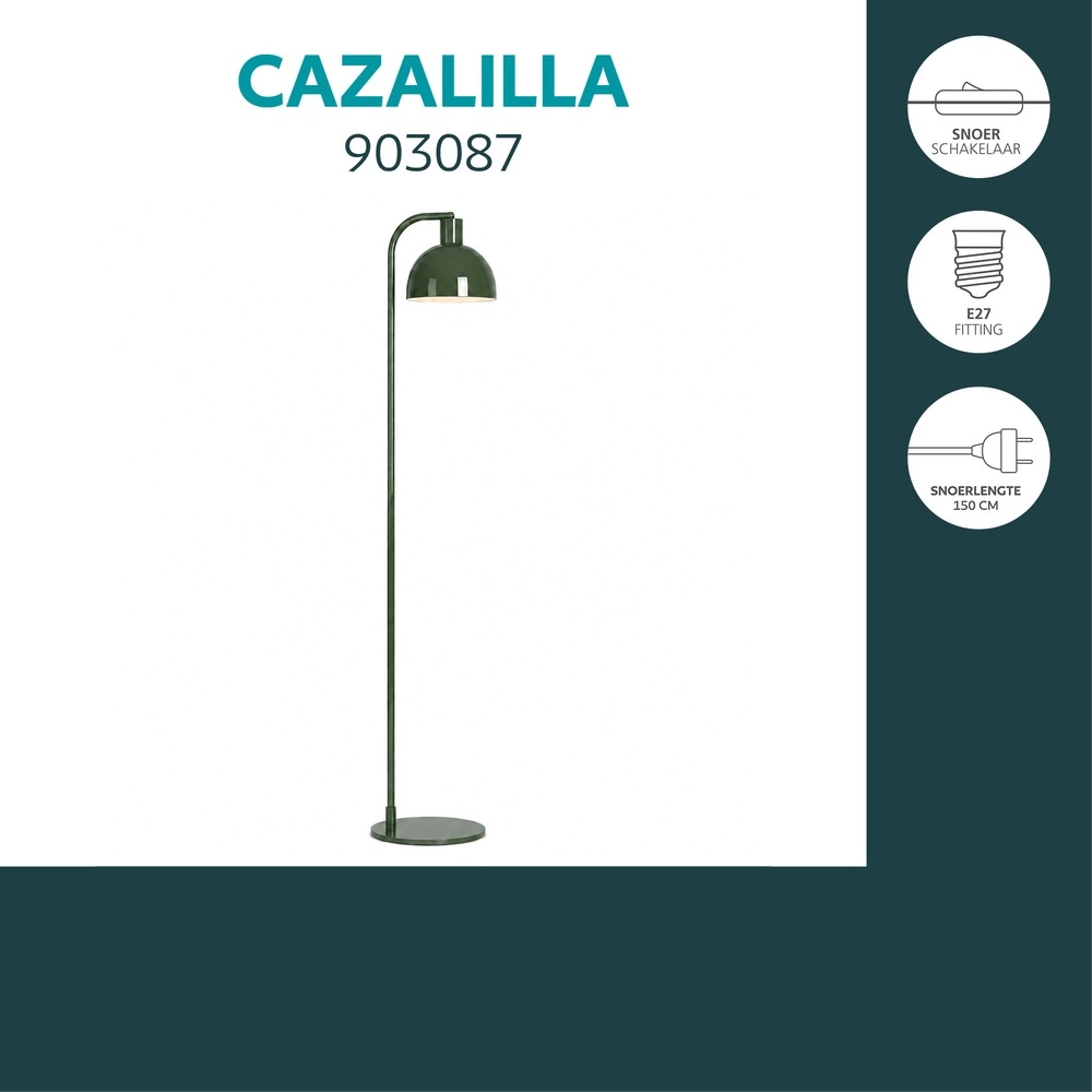 Floor lamp Cazalilla Green