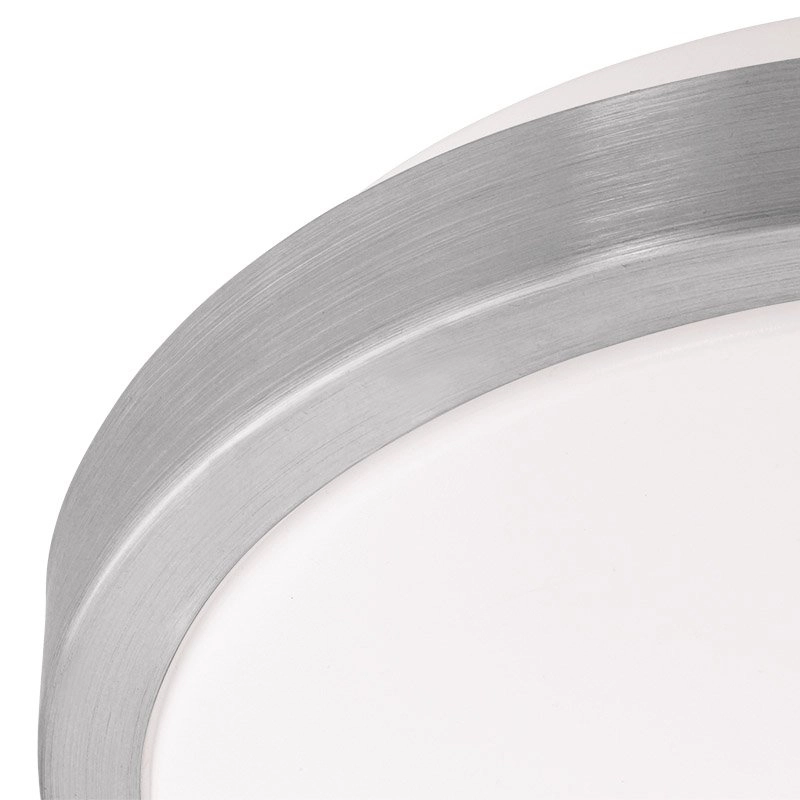 LED flush ceiling light Competa 1 32cm gray Eglo 9002759960339