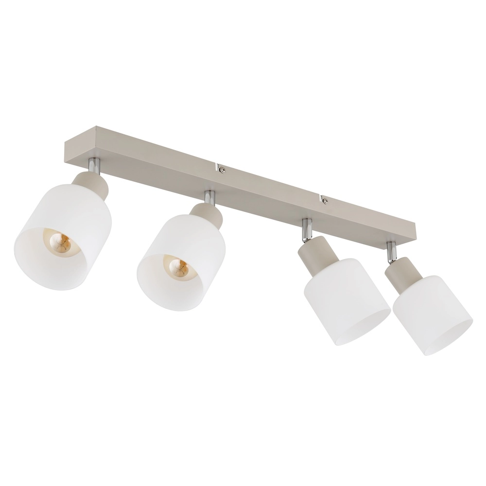 4-light ceiling spotlight Trent sand brown Globo 9007371566976