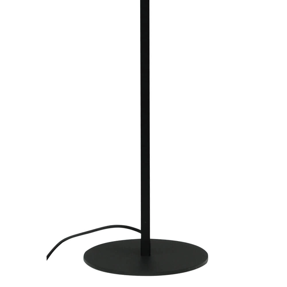 Glass floor lamp Lazise black with gold Masterlight 8718121302928