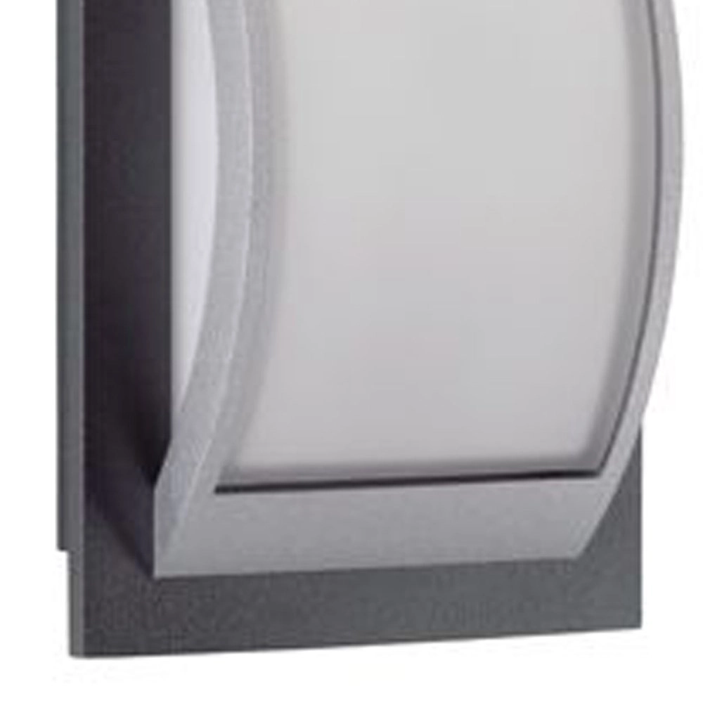 Anthracite outdoor wall lamp Hemisphere 30cm Albert 4007235261998