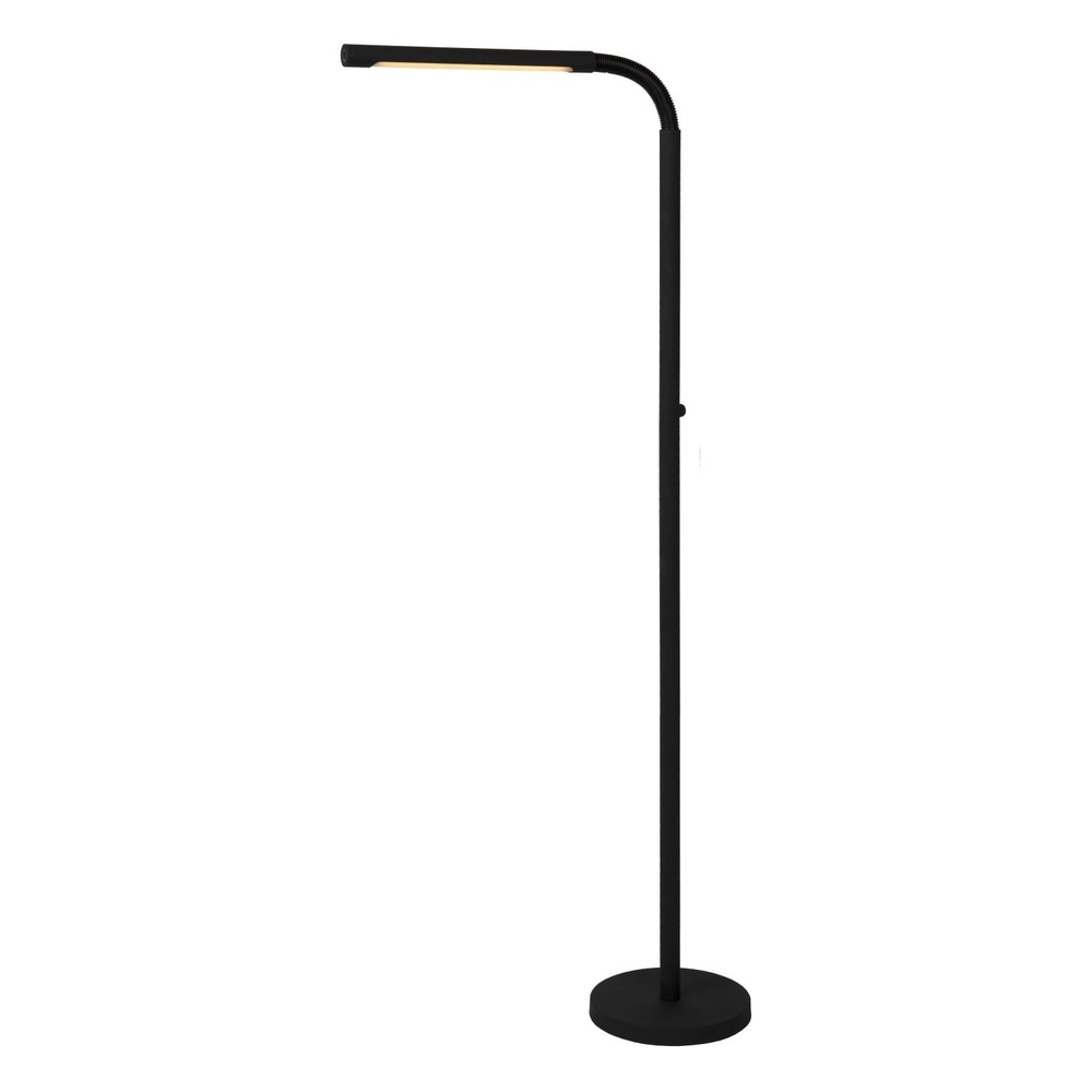 Rechargeable reading lamp Gilly Black Lucide 5411212361189