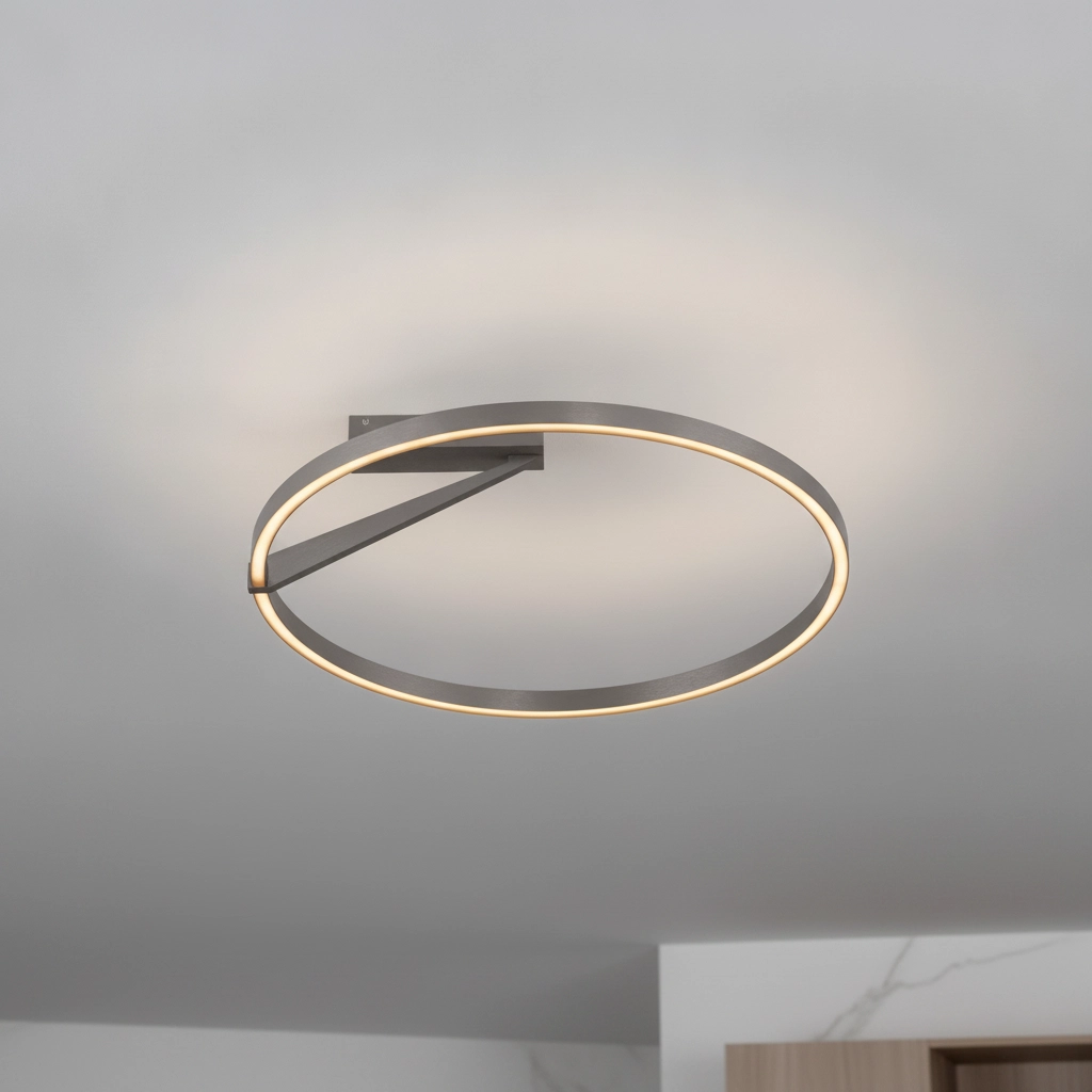 Design ceiling lamp Tilia nickel