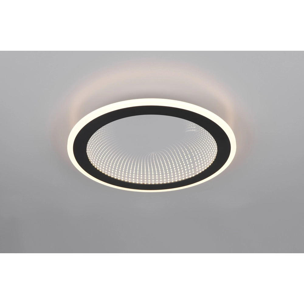 Design ceiling lamp Glace black Trio 4017807645705
