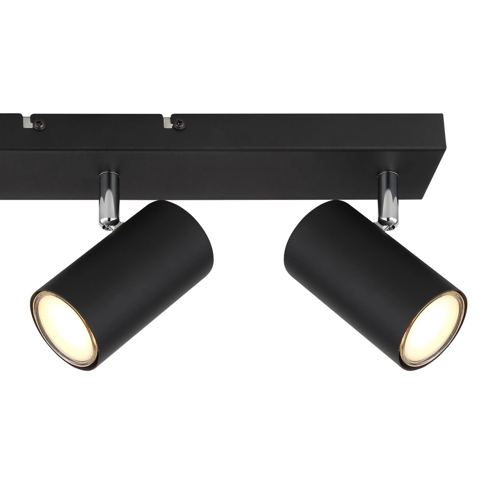Ceiling lamp 3-lights Robby Black Globo 9007371439522