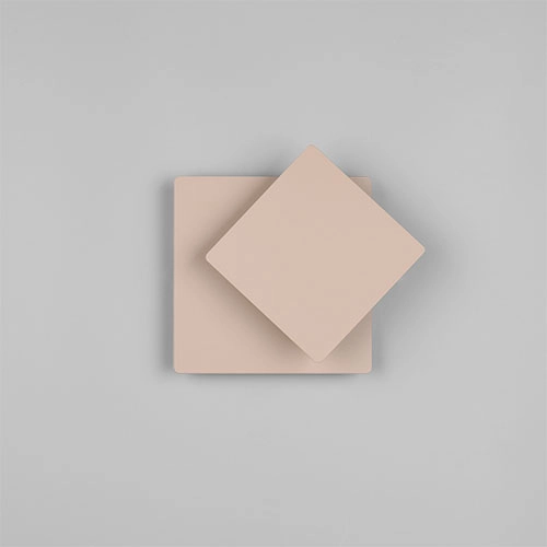 Modern wall lamp Mio sand brown Trio 4017807677898