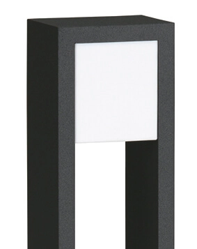 Led garden path lamp Padestal 90cm - black Albert 4007235622522