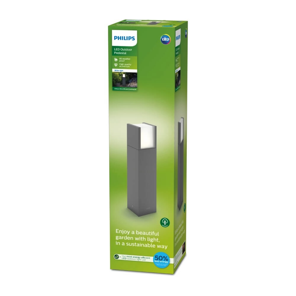 Lantern Arbour 40cm - anthracite Philips 8719514490246