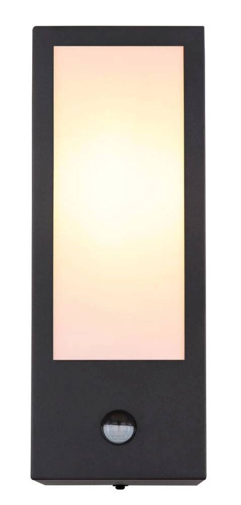 Wall lamp Gundula with sensor milk glass Globo 9007371438136